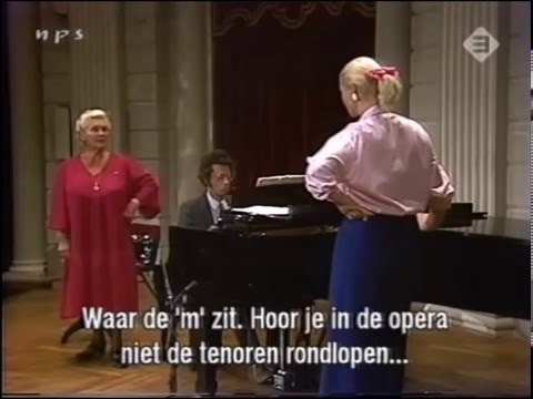 Elisabeth Schwarzkopf   Masterclass Miranda van Kralingen   1987