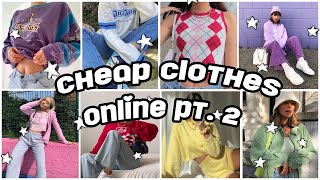 cheap online aesthetic clothes *indie, soft girl, y2k and more* screenshot 1