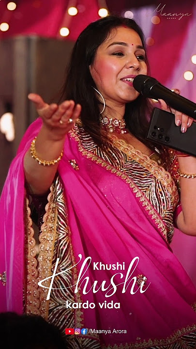 Mehlo Ka Raja Mila Ki Ladorani Raaj Karegi - Musical Pheras by Maanya Arora LIVE