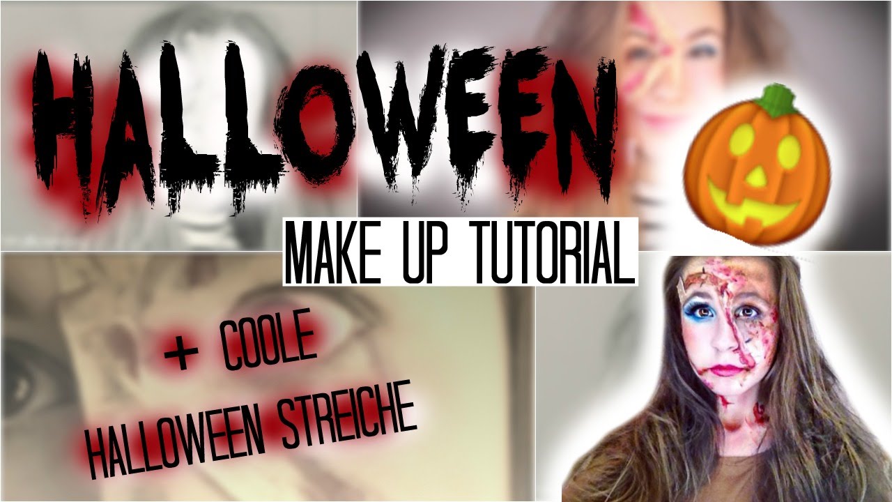 SCARFACE Make-Up Tutorial 👻 + Halloween STREICHE || #TypischHalloween 🎃 ...
