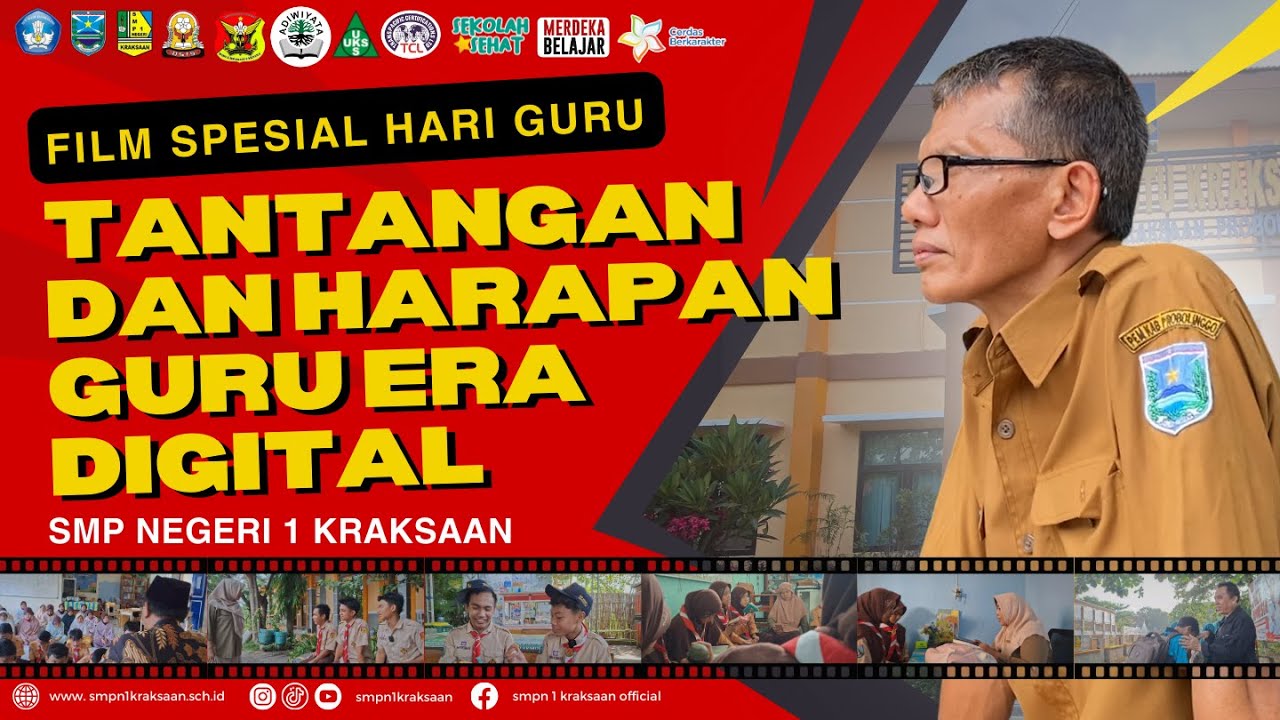 MENANAMKAN NILAI-NILAI KARAKTER DEMI MASA DEPAN BANGSA || SPESIAL HARI GURU || SMP NEGERI 1 KRAKSAN