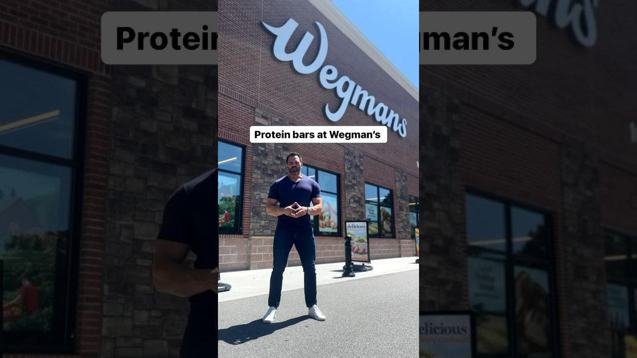 Wegman’a protein bars