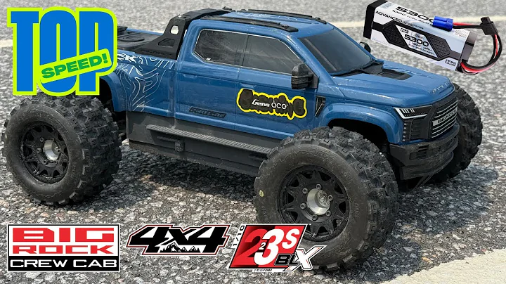 Arrma Big Rock 223s - Top Speed Run