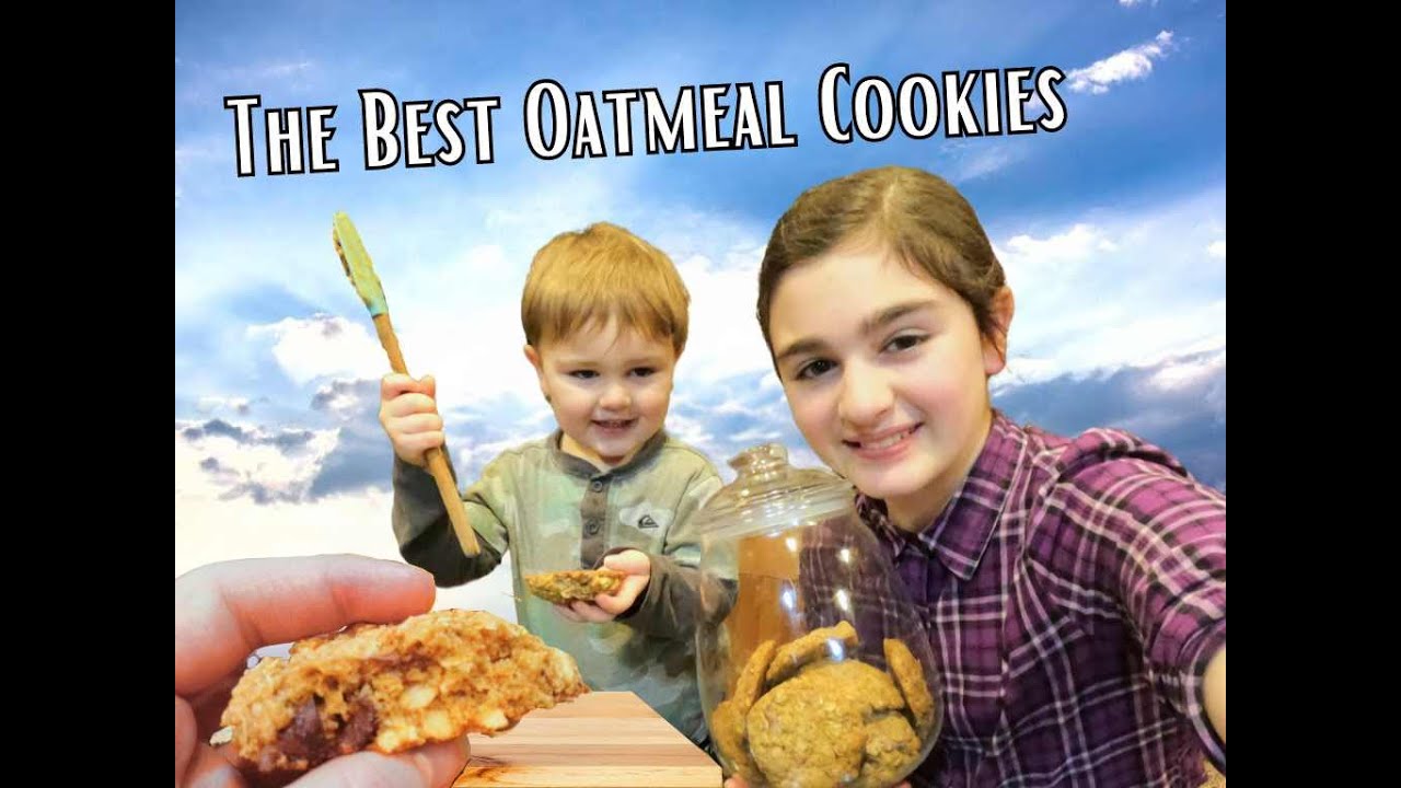 How to Make Delicious and Easy Einkorn Oatmeal Chocolate Chip Cookies (In The Kitchen With Kaitlyn)