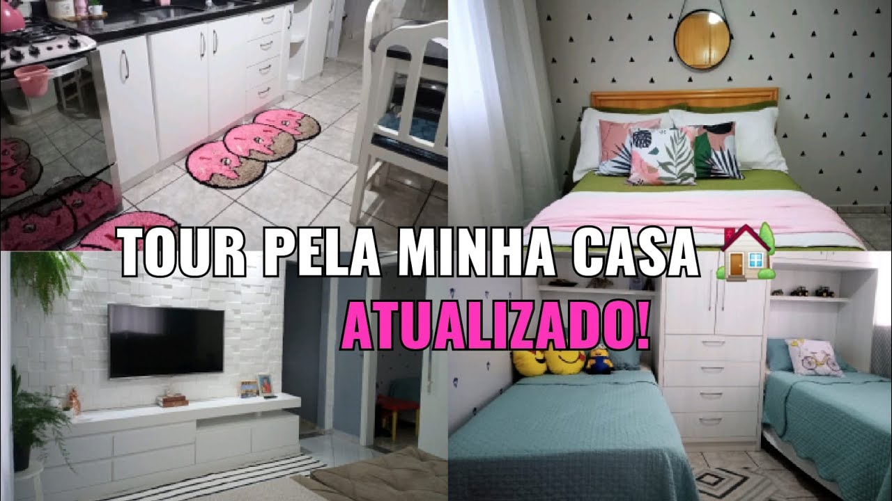 TOUR COMPLETO PELA MINHA CASA SIMPLES 🏡 - YouTube