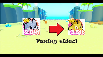 Fusing method for Legendary Golden Pixel Dragon! (Roblox pet simulator x)
