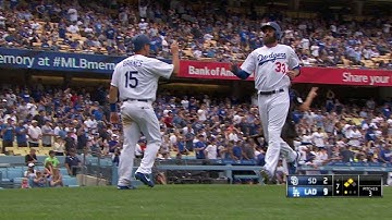 SD@LAD: Seager plates two with a ground-rule double