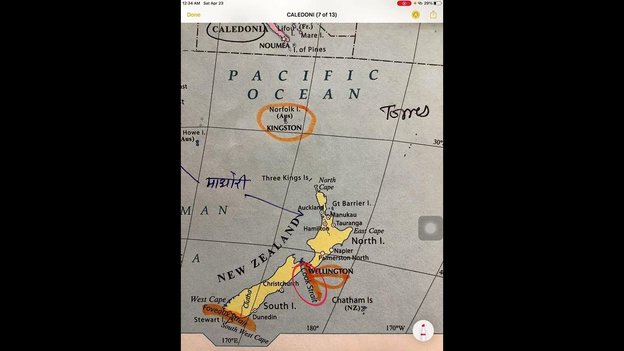 Cook strait upsc cook strait location on world map new zealand
