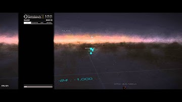Elite Dangerous Galaxy map and travel