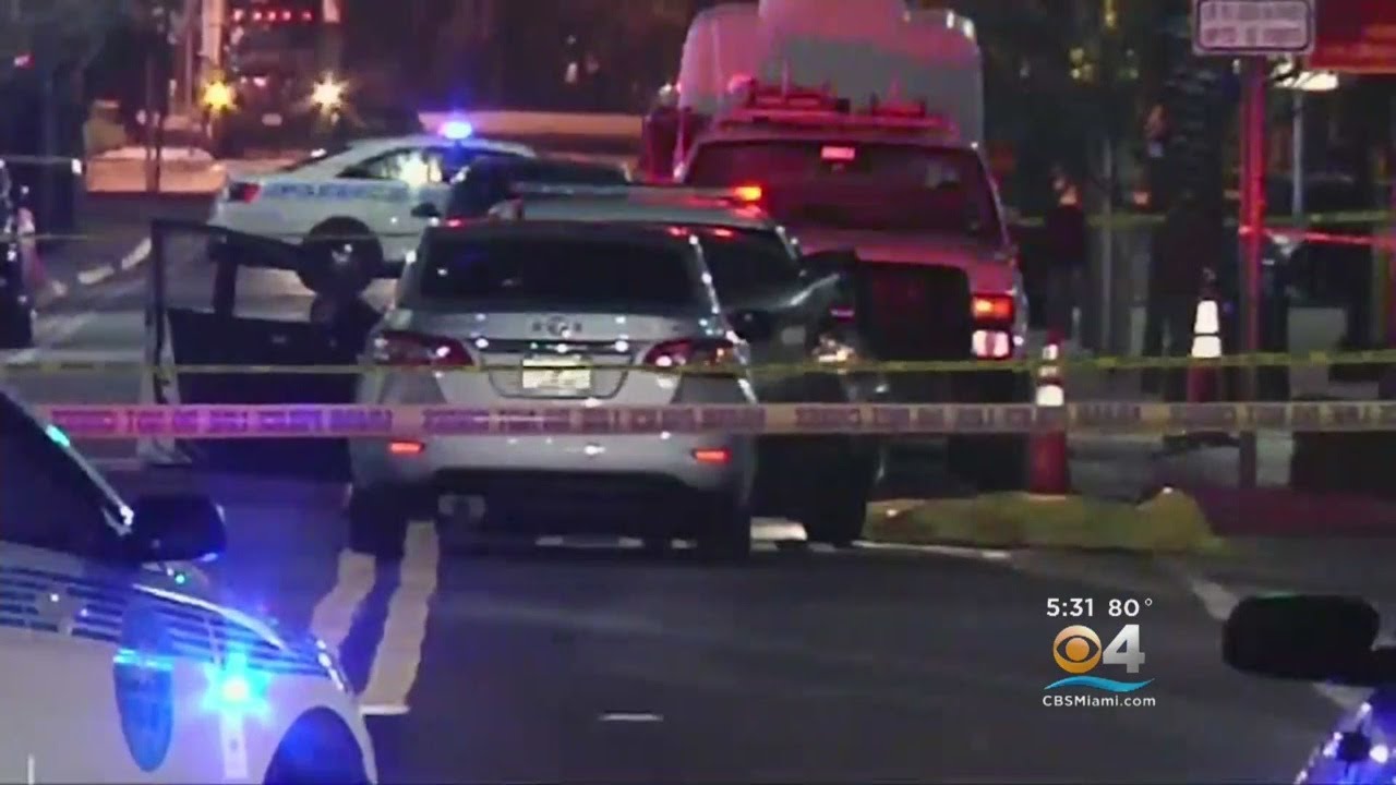 One Dead, Another Injured In Downtown Miami Shooting - YouTube