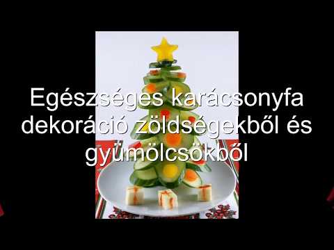 Videó: Hogyan Készítsünk Karácsonyfát Gyümölcsökből