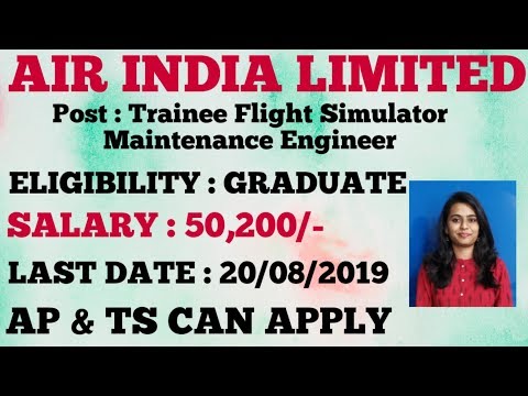 How to apply online for AIR INDIA LIMITED RECRUITMENT 2019 || Latest job updates