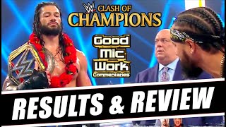 WWE Clash Of Champions 2020 Full Show REVIEW