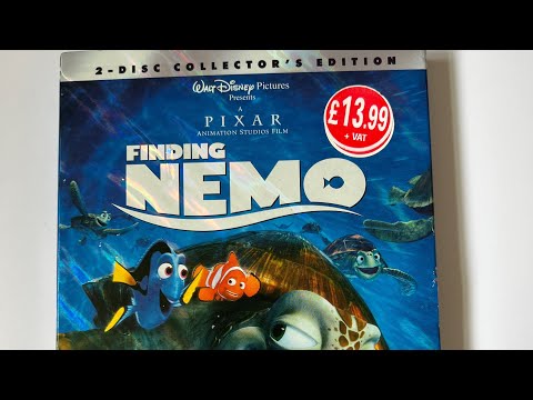 Finding Nemo 2 Disc Collectors Edition Unboxing