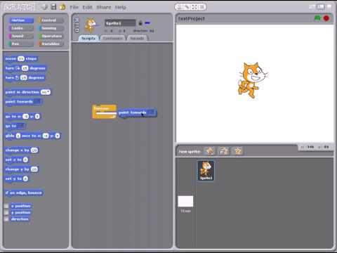 scratch 3: writing a simple program
