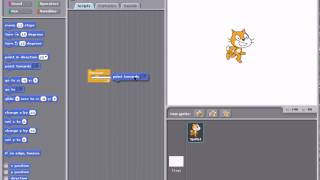 scratch 3: writing a simple program