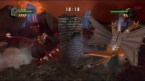Godzilla Unleashed Overhaul - Mecha-King Ghidorah vs. Destoroyah