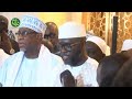 Discours du PAN El Malick Ndiaye après la prière de Korité 2026 à la Mosquée Massalikoul Djinane