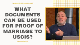 Celebrity What Documents Can Be Used For Proof Of Marriage To USCIS? Profile
