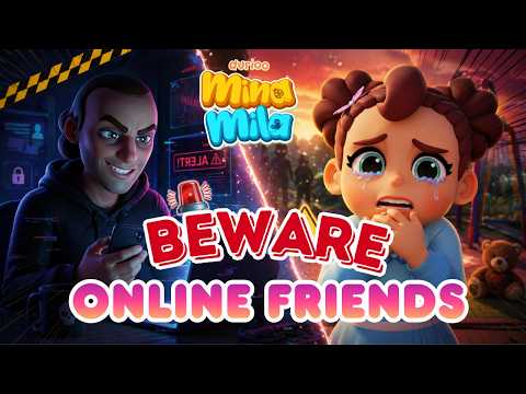 Mina Mila: Be Careful with Online Friends! 👀✨| From the Makers of Omar & Hana | Durioo