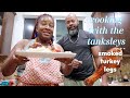 New show cooking with the tanksleys  smoked turkey legs  that chick angel tv
