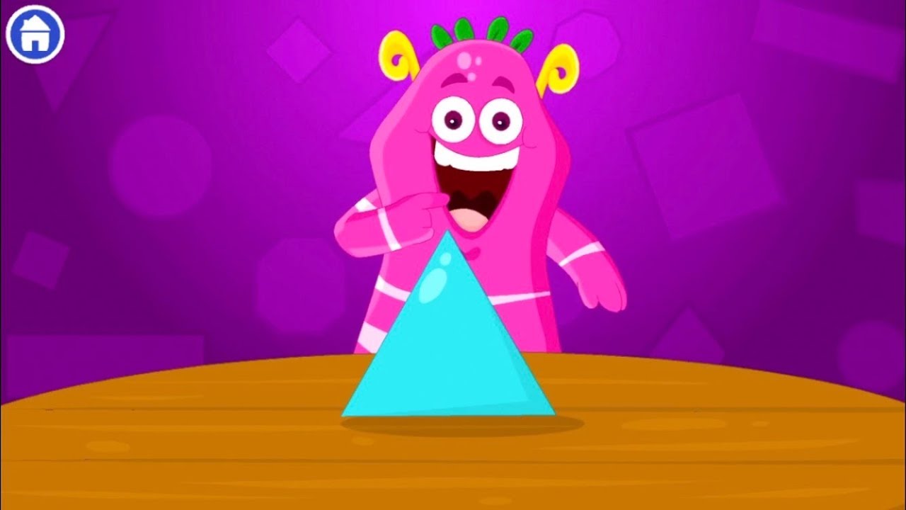 Learn Shapes with Juicy Shapes, Splat The Shapes & Surprise Coloring ...