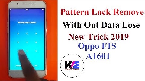 Oppo F1S (A1601) Hard Reset Pattern Lock Remove Without Data Lose (By=Kuldeep Mobile)