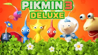 Pikmin 3 Deluxe - Full Game Walkthrough 100%