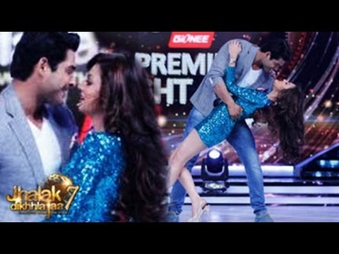 Drashti Dhami's ROMANTIC & SEXY DANCE in Jhalak Dikhla Jaa 7 7th June 2014 Grand Premiere