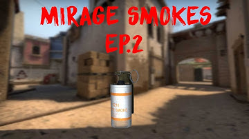 MUST KNOW MIRAGE SMOKES - CS:GO SMOKE TUTORIAL EP.2
