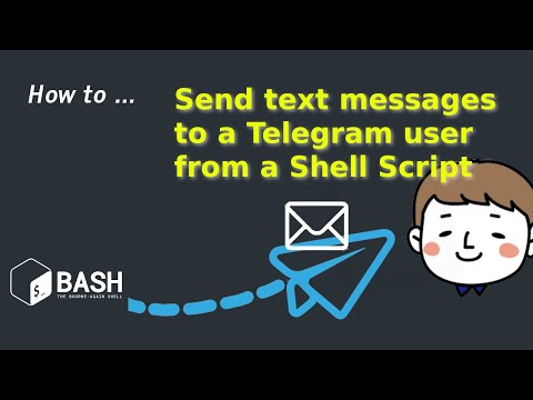 How to send a Telegram message from a shell script