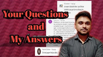Your Questions and My Answers | Important for HSLC 2021 Students | You can learn