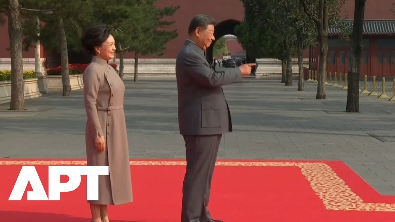 Xi Jinping and First Lady Welcome World Leaders at WWII Anniversary in Beijing | APT