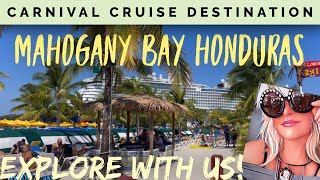 Mahogany Bay Beach Roatan Honduras Carnival cruise port walk around tour! by Traveling With Jennifer Sparks Savoy 623 views 2 weeks ago 13 minutes, 10 seconds