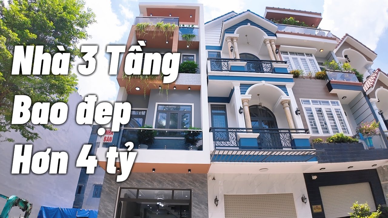 Nhà đẹp 3 tấm mặt tiền VIP hơn 4 tỏi