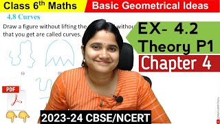 Geometry Ex- 4.2 Theory Part 1 | Chapter 4 | Class 6 Maths | CBSE | NCERT