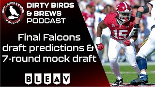 Final Falcons draft predictions and mock draft