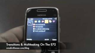 Full Transitions & Multitasking On The E72 News