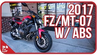 2017 Yamaha FZ07 with ABS (MT07) | First Ride