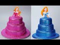Cutest Princess Cakes Decorating Recipes | Best Colorful Cake Decoration Tutorial