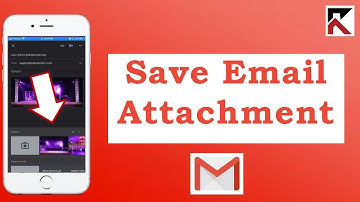 How To Save Email Attachments To Phone Gallery Gmail iPhone