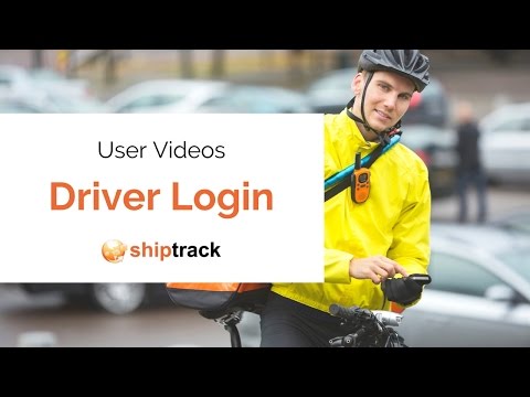 Video 1 - ShipTrack - Driver Login