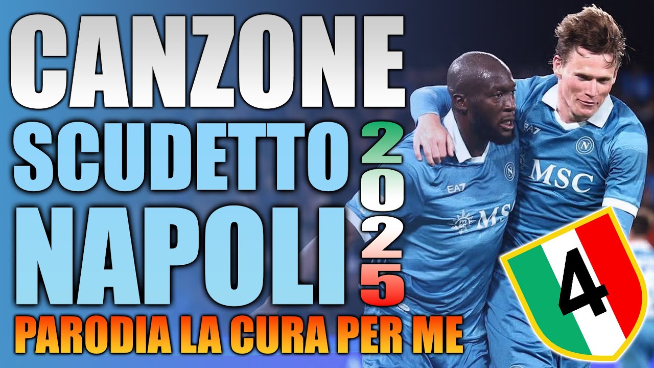 CANZONE SCUDETTO NAPOLI 2025 ⚽ [Parodia Giorgia - La Cura Per Me] - DusTy