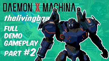 Daemon X Machina | TV Mode Full Demo Gameplay Nintendo Switch 1080P Part 2