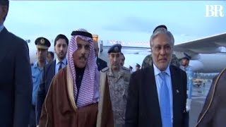 Saudi FM-led delegation arrives in Pakistan