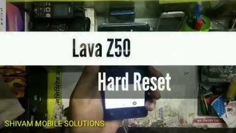 Lava Z50 Hard Reset. Pattern/Password Unlock.