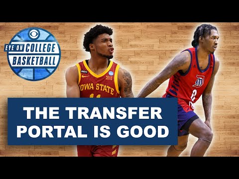 THE TRANSFER PORTAL IS ABOUT RIGHT & WRONG, NOT WHAT'S GOOD FOR COLLEGE BASKETBALL