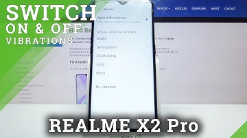 Vibration Settings - REALME X2 Pro & Vibration Mode Correction