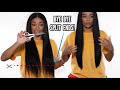 How I Trim My Curly Hair Straightened - NO More Split Ends! | jasmeannnn