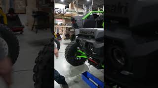 Behind the scenes look at our H2 full exhaust system